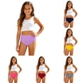 thumbnail image 1 of Shadoumai Girls Swim Bikini Bottoms with Lining UPF 50+ Sun Protection Swimsuit Soft Quick-Dry for Beach Pool 2-8 Years, 1 of 7