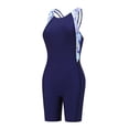 thumbnail image 1 of Shadoumai Girls Swimsuit One Piece Ruffle Ruched Tankini for Girls Lightweight Solid Color Ruffle Bathing Suit Swimwear Set Girl Ruched Adjustable Strap, 1 of 8