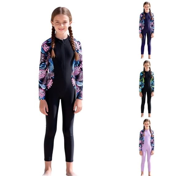 Shadoumai Girls Swimsuit Size 6 Rash Guard Girls' Swimwear Bikini Adjustable Straps Tankini 2 Pieces Cut Out Girls Bathing Suits Size 14-16
