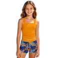thumbnail image 1 of Shadoumai Girls Swimsuits Size 10-12 Cut Out Bikini Sets for Girls Spaghetti Strap Tankini Set 3 Piece Ribbed Girls Bathing Suits Size 7-8, 1 of 4