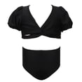 thumbnail image 1 of Shadoumai Girls Swimsuits Size 14-16 Rash Guard Bikini Sets Adjustable Straps Girls Tankini Swimsuit Two Pieces Girls Bathing Suits Size 14-16 Allover Printed Summer Girl's Swimwear, 1 of 7