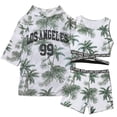 thumbnail image 1 of Shadoumai Girls Tankini Swimsuits 7-8 Cute Ruffle Bikini Sets Spaghetti Strap Tankini Set 3 Pieces Girls Bathing Suit Tropical Floral Beach Swimwear, 1 of 5