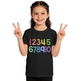 thumbnail image 1 of Shadoumai Girls Tops Size 7-8 Solid Color Crewneck Shirt Short Sleeve T Shirt Top Casual Blouse T Shirts for Boys and Girls, 1 of 5