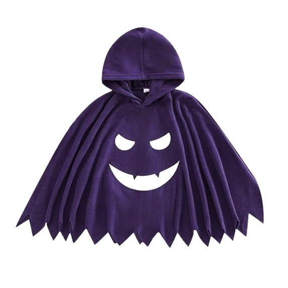 Shadoumai Halloween For Toddler Baby Boys Girls Ghost Cloak Hooded Top White Spooky Clothes Back To School Fashion