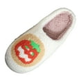 thumbnail image 1 of Shadoumai Halloween Slippers For Women Men, Halloween Pumpkin Slippers, Soft Plush Spooky Slipper, Cute Cartoon Cozy House Slipper, Fuzzy Winter Holiday Shoes, Halloweens Christmas Gifts, 1 of 8