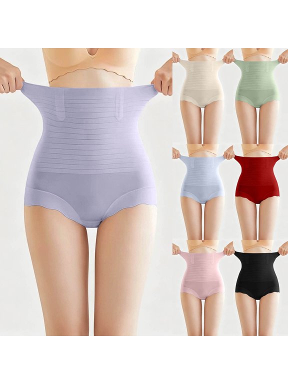 High Waisted Lifting Panties for Women Seamless Tummy Control Shapewear Underwear Panties Shorts