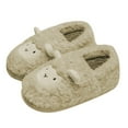 thumbnail image 1 of Shadoumai House Slippers for Women Cute Animal Fuzzy Warm Bedroom Slipper Socks Non-Slip Grippers with Funny Face Designs, Fun Christmas Gifts Unique, 1 of 5