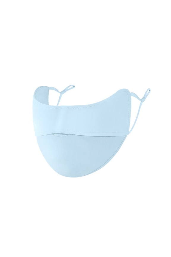 Ice Silk Face Mask with UV Protection,Cooling Breathable Sun Mask, Lightweight & Comfortable