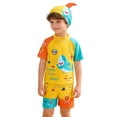 thumbnail image 1 of Shadoumai Kid's Swimwear Comfortable Swimwear Boys 2 Piece Swimsuit Vacation Boys Bathing Suits, 1 of 9