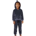 thumbnail image 1 of Shadoumai Kids Velvet Tracksuit Warm Lined Two Piece Hoodie And Jogger Set For Fall Winter Seasons, 1 of 4