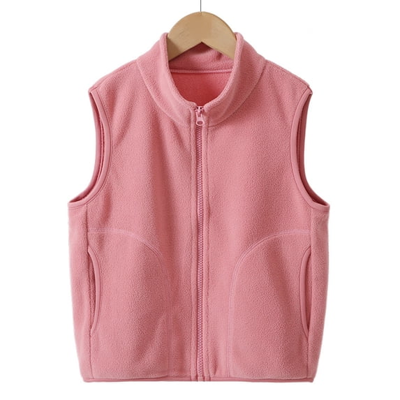 Shadoumai Kids Warm Vest for School Thermal Sleeveless Jacket Insulated Padded Boys Girls Cold Weather Wear Back To School Clothes for Girls 11-12