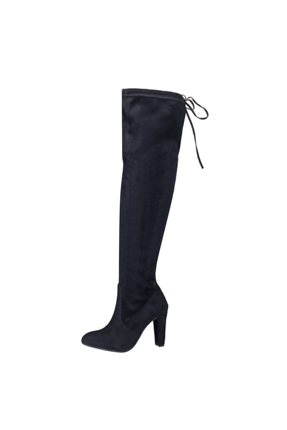 Knee The Heels Women Over Boots Long Winter Comfort Boots Shoes Boots Women's Boots Taupe Thigh High Boots