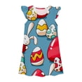 thumbnail image 1 of Shadoumai Little Girls Dresses Size 5 Summer Sleeveless Round Neck Flower Casual Party Dance Skirt Baby Outfits Girl, 1 of 2