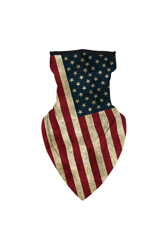 Neck Gaiter Face Mask Bandanas for Men Women UV Face Scarf Cover Ear Loop Hole Facemask for Fishing Running Cycling