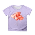 thumbnail image 1 of Shadoumai Shirts for Girls 10-12 Funny Irish Clover Pattys Round Neck Short Sleeve T Shirt Top Fashion Cool Sports T-Shirt School Clothes for Girls, 1 of 4