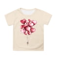 thumbnail image 1 of Shadoumai Shirts for Girls 10-12 Funny Shamrock Round Neck Short Sleeve T Shirt Funny Gentleman Tops T-Shirts Toddler To Big Kid, 1 of 4