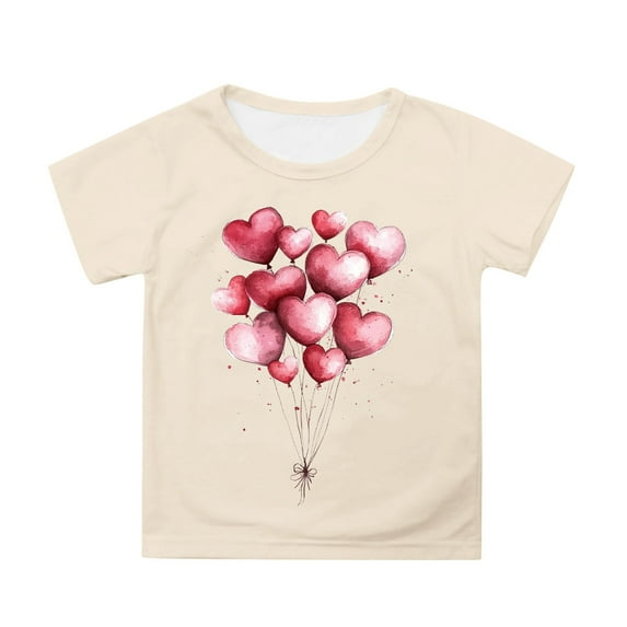 Shadoumai Shirts for Girls 10-12 Funny Shamrock Round Neck Short Sleeve T Shirt Funny Gentleman Tops T-Shirts Toddler To Big Kid