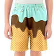 thumbnail image 1 of Shadoumai Shorts for Boys Size 6 Solid Color Elastic Waist Cotton School Sport Shorts Everyday Soccer Shorts Kids Baby Summer Clothes, 1 of 4