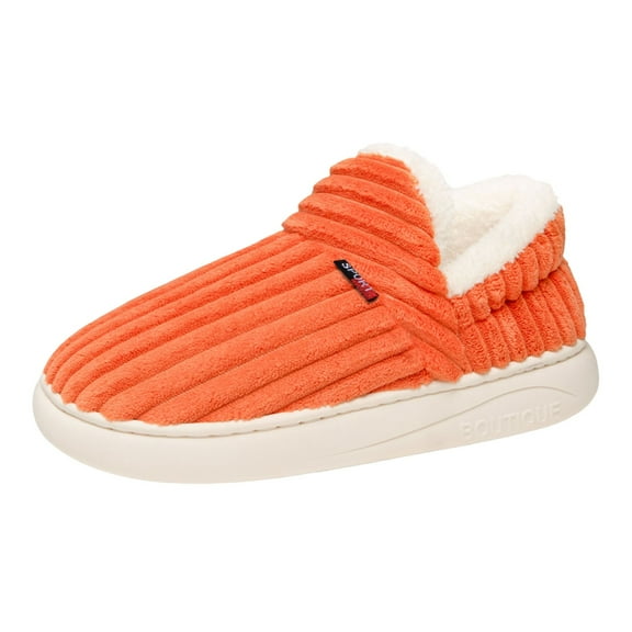 Shadoumai Slipper Booties For Women Men Cozy Stylish Slipper Winter Fuzzy Warm Thick-Soled House Cloud Slides With Anti-Slip Sole