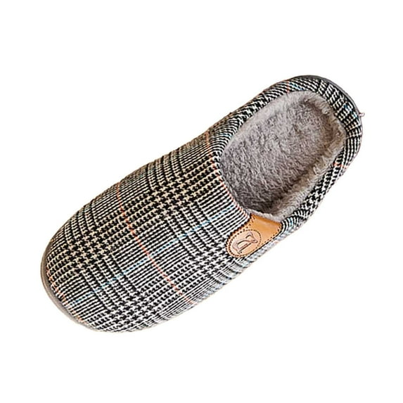 Shadoumai Slippers for Women Memory Foam Slippers For With Sole Comfortable Indoor Outdoor Slide Shoes