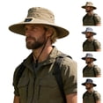 thumbnail image 1 of Shadoumai Solar Fan Hat, Wide Brim Sun Cap with 2 Solar Sun Protection Fans, USB and Solar Powered Fan Hat, 1 of 8