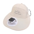 thumbnail image 1 of Shadoumai Solar Rechargeable Peaked Cap, Solar-Powered Baseball Cap with Built-in Fan, USB Rechargeable Outdoor Sun Visor Hat, 1 of 3