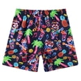 thumbnail image 1 of Shadoumai Swim Trunks Kids 12 High Stretch Graphic Print Beach Shorts Fashion Beach Swimwear Swimming Trunks Clothes Boys Swimming Trunks, 1 of 3