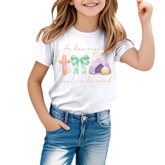 Shadoumai T-Shirts for Girls 9-10 Floral Pattern Boat Neck Shirt Short Sleeve Tee for Toddler Fashion Casual Preppy Tops T Shirts for Girls