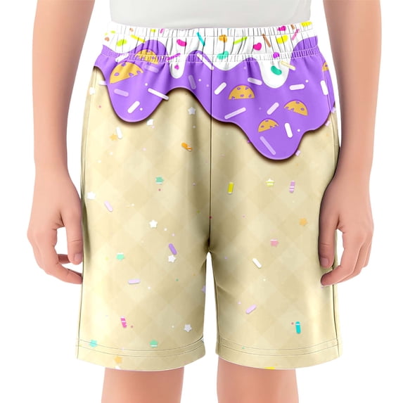 Shadoumai Toddler Boy Shorts 5t Animal Print Elastic Waist Cotton Boys Short Pants Funny Basketball Shorts Kids Baby Summer Clothes