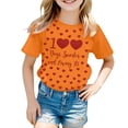 thumbnail image 1 of Shadoumai Toddler Girl Shirts 2t Solid Color Cowl Neck Shirt Short Sleeve T Shirt Comfortable Summer Tops Girls Summer Tops T-Shirts, 1 of 4