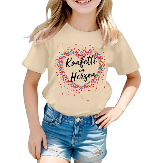 Shadoumai Toddler Girl Tops Solid Color Crew Neck Shirt Short Sleeve T Shirt Top Casual Oversized Tees T Shirt for Boys and Girls