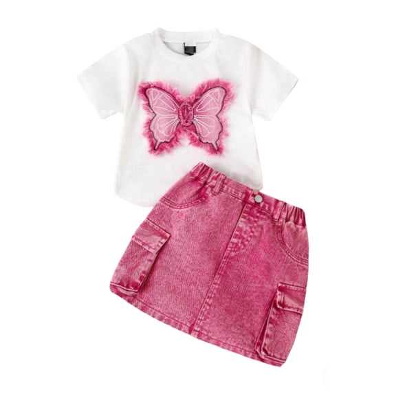 Shadoumai Tween Girls Clothes Long Sleeve Bow Knot Print Top + Wide Leg Pants 2 Piece Outfit Set, Size 7-16 Years