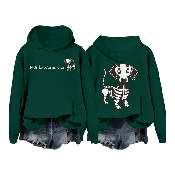 Shadoumai Whale Ocean Hoodie For Women Shark Hoodies Long Sleeve Sweatshirt Ocean Print Pullover Fall Winter Tops 2025