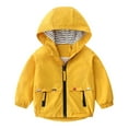 thumbnail image 1 of Shadoumai Winter Jacket Toddler Boy 3t Full-Zip Hoodies Cute Print Drop Shoulder Lightweight Water-Resistant Spring Autumn Hoodies Coat for Kids, 1 of 3