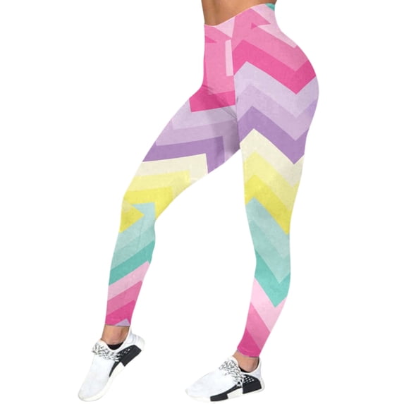 Shadoumai Womens Easter Leggings Cute Eggs Graphic High Waist Yoga Pants Tummy Control Workout Running Leggings