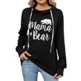 thumbnail image 1 of Shadoumai Womens Sweatshirt Mama Bear Shirt Casual Long Sleeve Tops Crew Neck Sweatshirts With Pockets Fall Fashion Outfits Clothes, 1 of 8