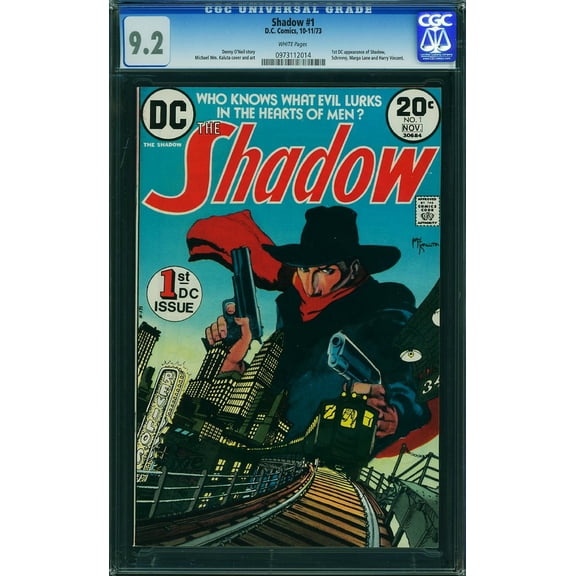 Shadow #1 - CGC 9.2 Comic Book