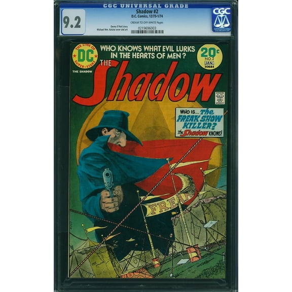 Shadow #2 - CGC 9.2 Comic Book