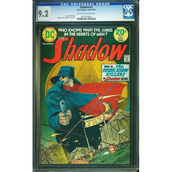 Shadow #2 - CGC 9.2 Comic Book