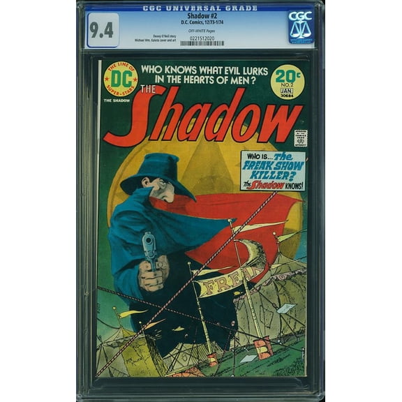 Shadow #2 - CGC 9.4 Comic Book