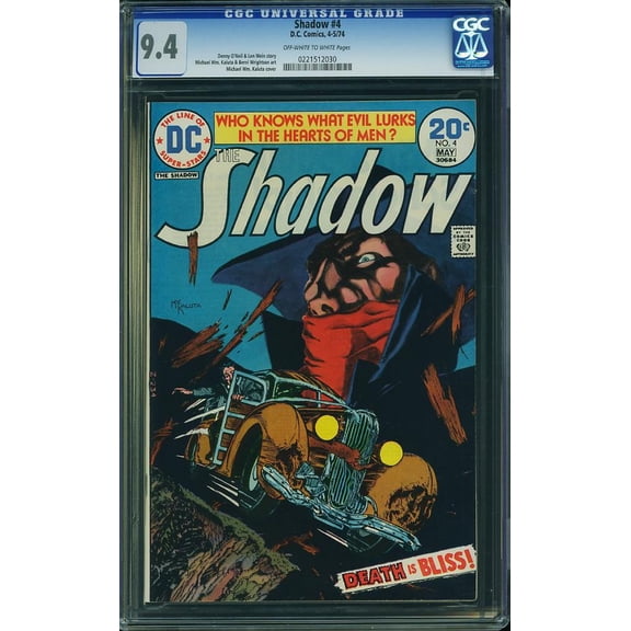 Shadow #4 - CGC 9.4 Comic Book