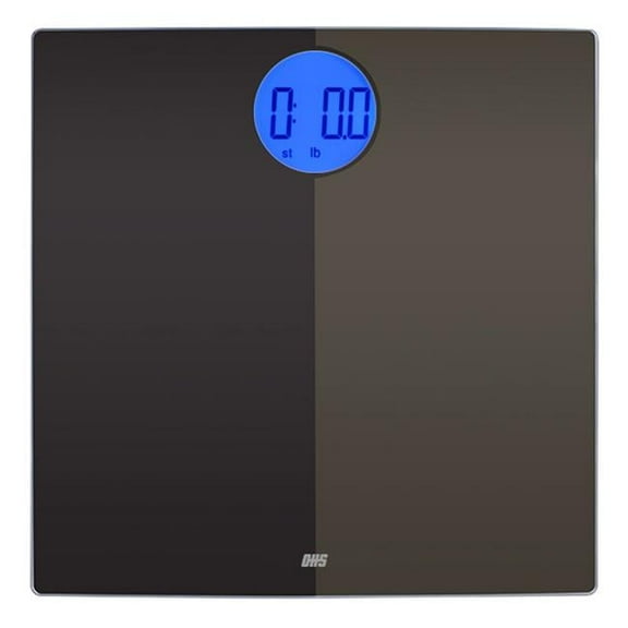 Shadow Bathroom Body Weight Scale, Black