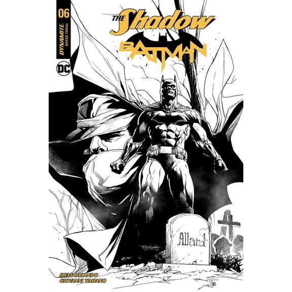 Shadow Batman #6 (Cvr J 50 Copy Segovia B&w Incv) D. E. Comic Book