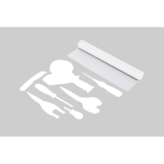 Shadow Board Vinyl Tool Tape - White
