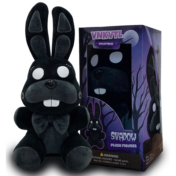 Shadow Bonnie Plush - Valentines Day - Toy Bonnie Plush | Stuff Animals for Boys - Baby Stuffed Animal Gift | Bonnie Stuffed Animal - Plush Birthday Gift for Kids | 7 Inches - US