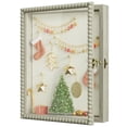 thumbnail image 1 of Shadow Box Frame 11x14  Deep Large Display Case With Beads Door And Glass Window Wood Memory For Pictures Medals Memorabilia Collections Rustic Grey, 1 of 7