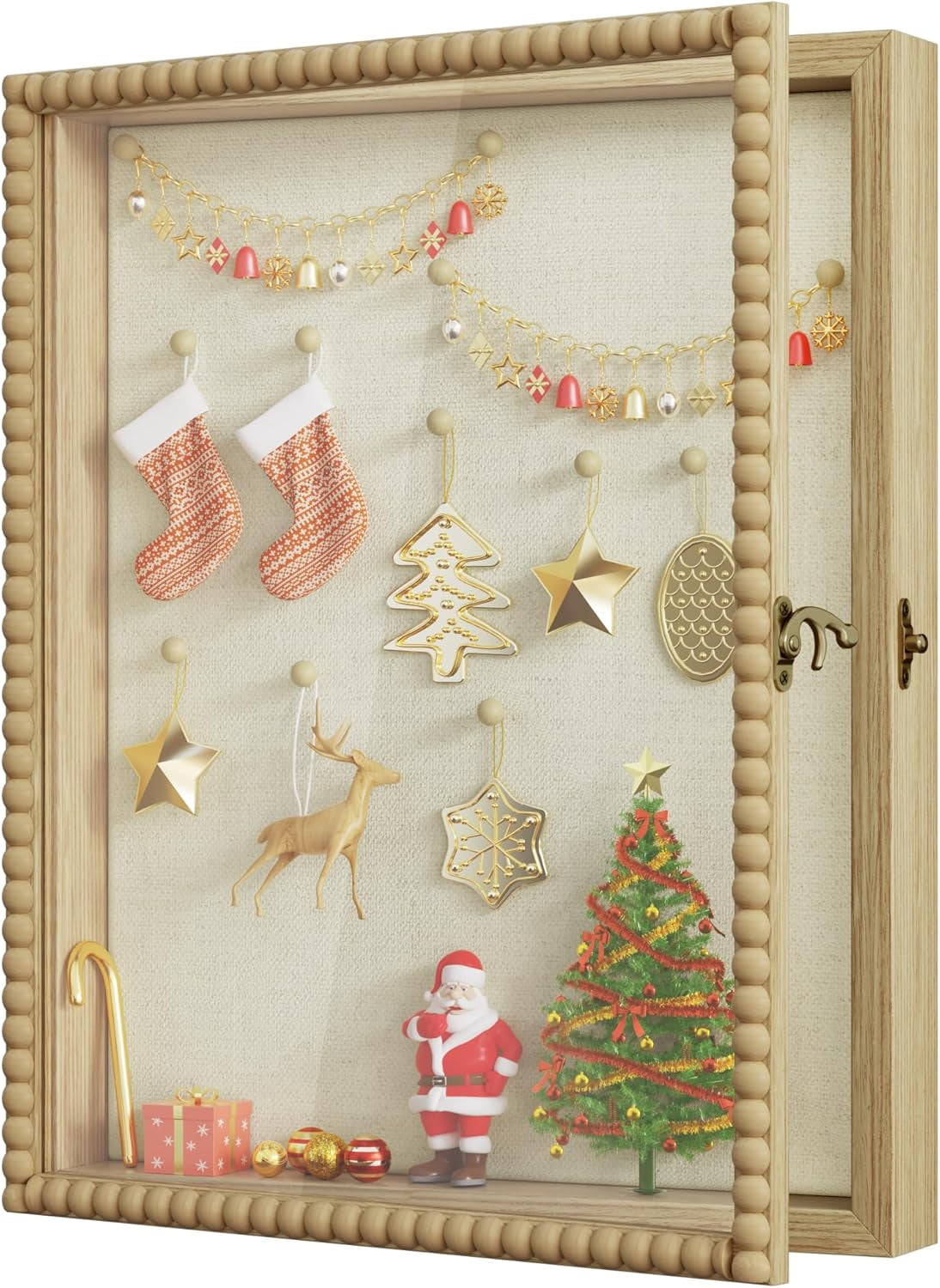 Shadow Box Frame 13x16, Deep Large Shadow Box Display Case with Unique ...