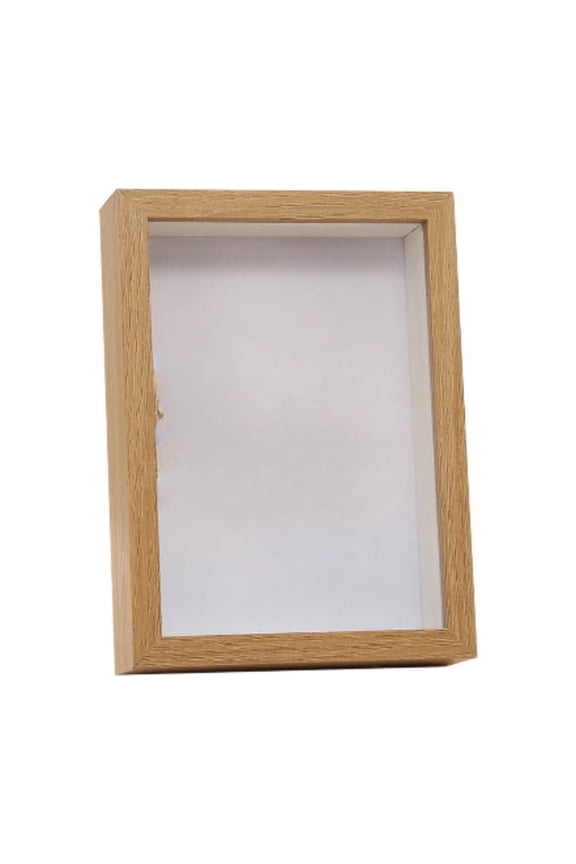 Shadow Box Frame 6x6 Shadow Box Display Case with Linen Back of Awards Memorabilia Flower, Pictures, Keepsakes、Bouquet、Medals and More Photos Memory Box