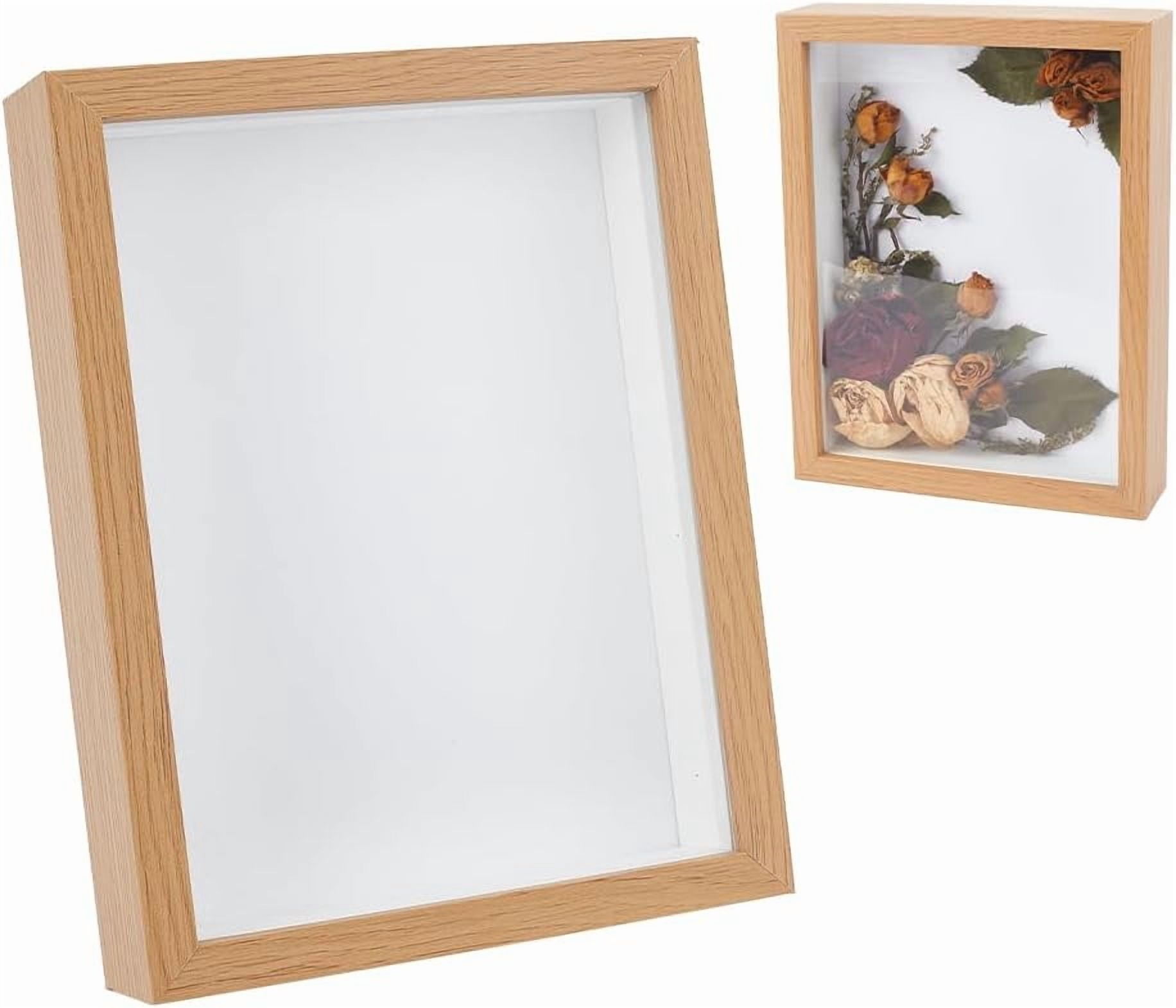 Shadow Box Frame 8.46×6.57 Wood Shadow Box Frame Picture Shadow Box ...