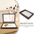 thumbnail image 1 of Shadow Box Frame 9x12 Shadow Box Display Case with Linen Back Memorabilia Awards Medals Photos Memory Box Rustic Carbonized Wood, 1 of 10